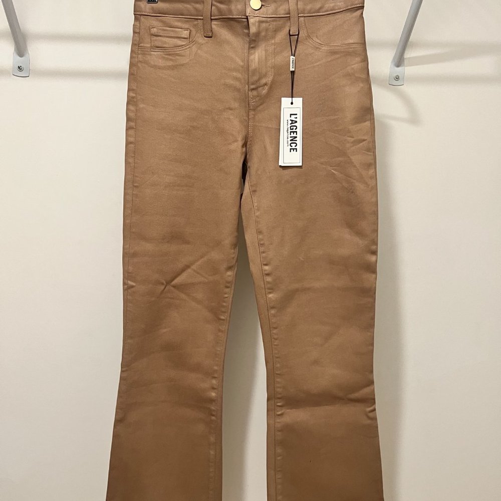 COPY - LAgence Kendra Coated Jeans